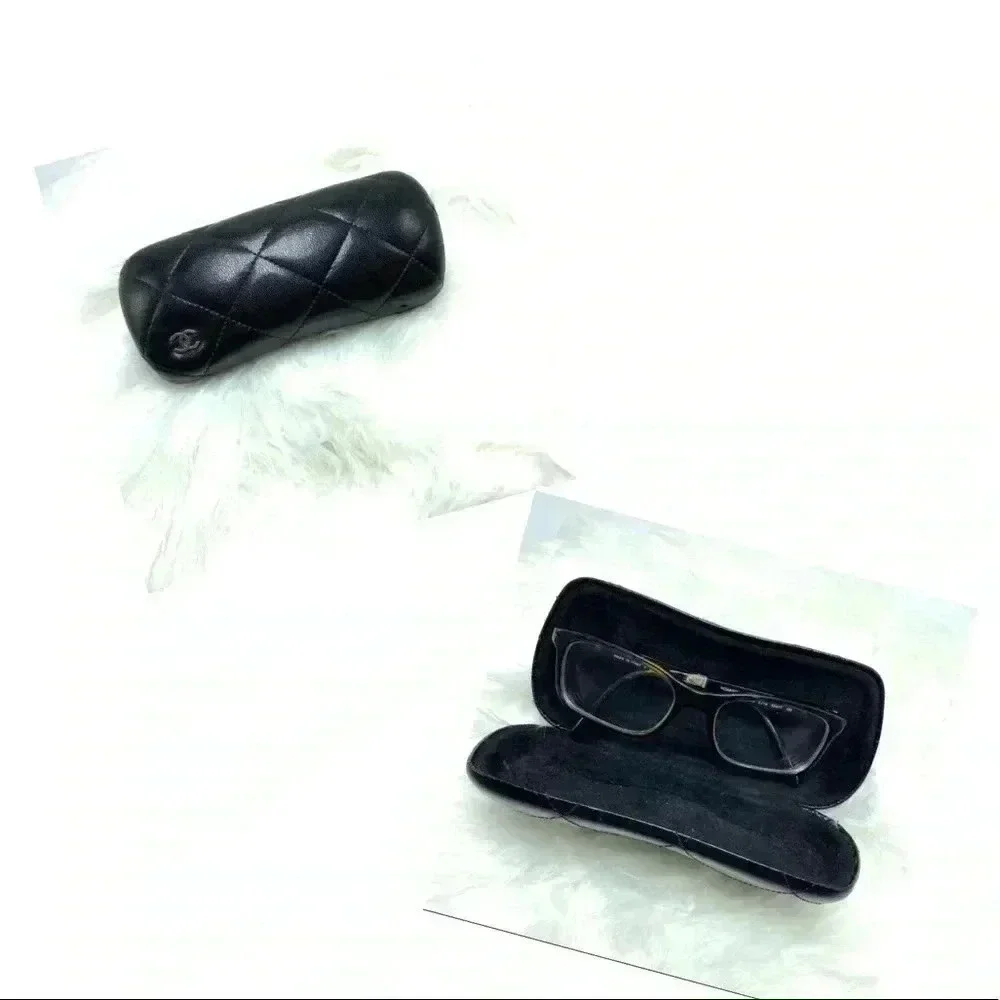 Chanel prescription glasses and quilted case